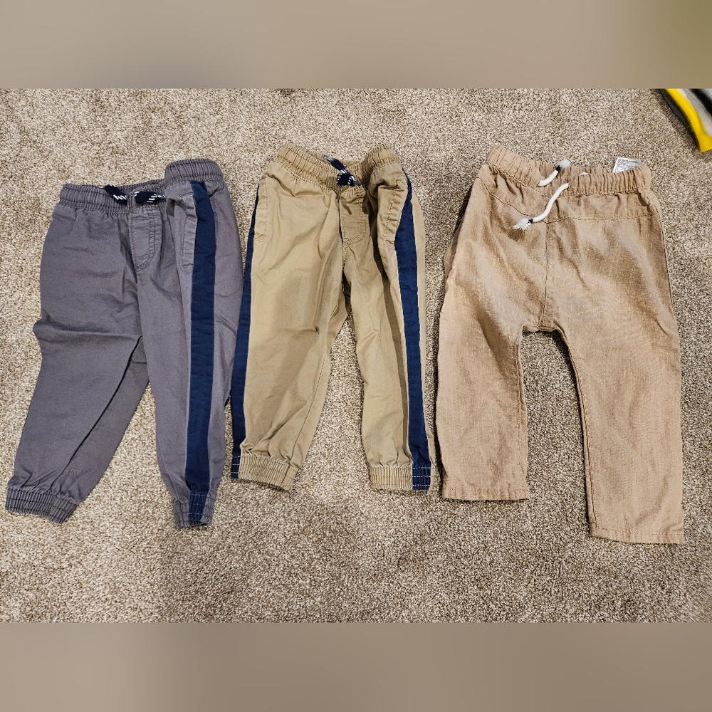 Carter's boys 18M joggers bundle Baby boy clothes lot